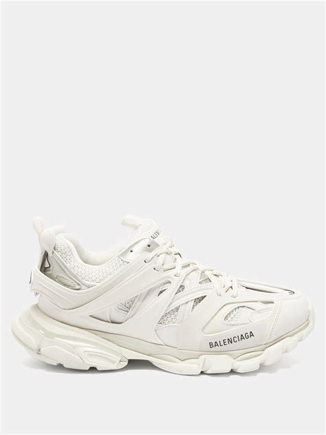 balenciaga all white shoes